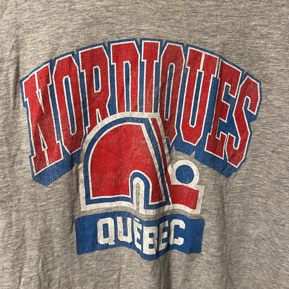 Vintage NHL Quebec Nordiques tshirt men’s sz Lg GUC
